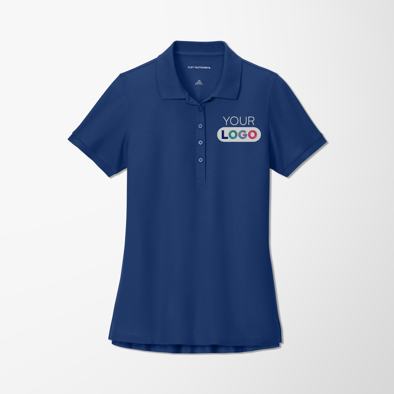 Custom Port Authority® Women's Pique Wearever Polo | Pens.com, image size:1500x1500