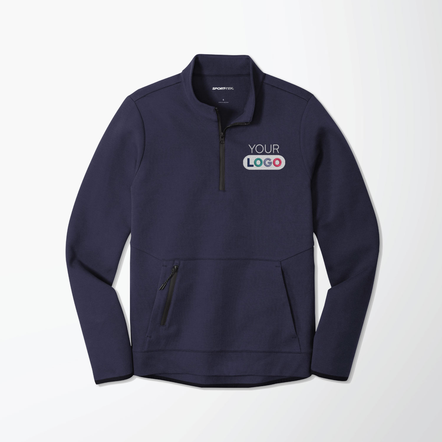 trpせっと Port Authority Vertical Texture 1/4-Zip Pullover | Product