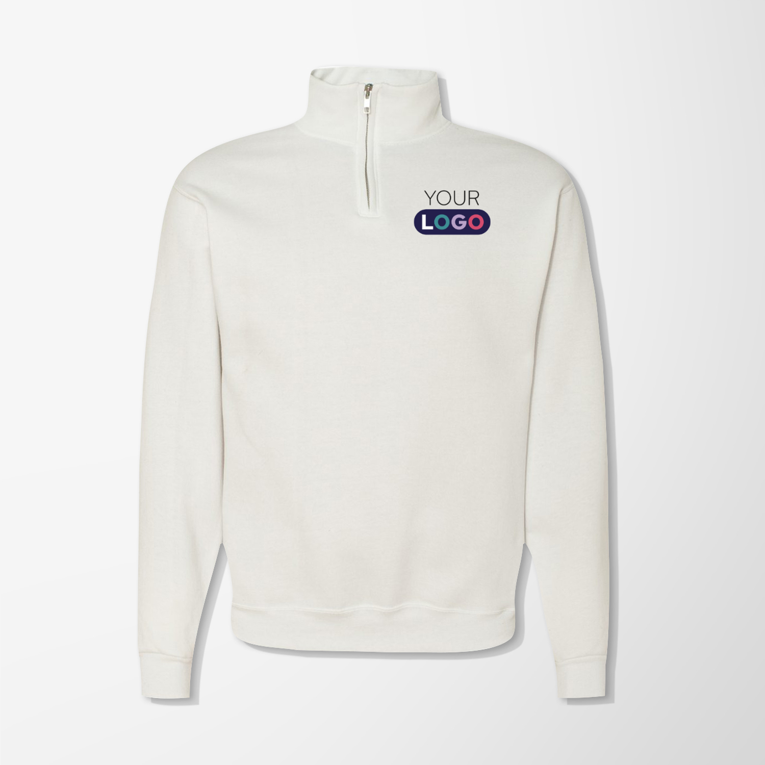 Custom Jerzees® Adult Nublend® Quarter-Zip Sweatshirt | Pens.com