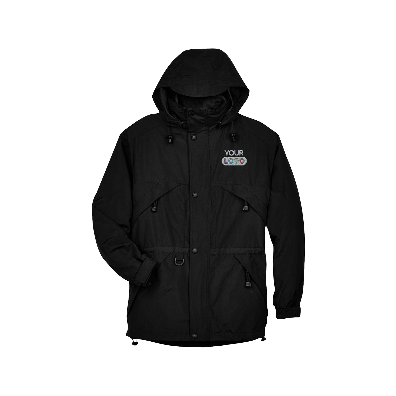 Custom North End® Adult 3-In-1 Dobby-Trim Parka | Pens.com