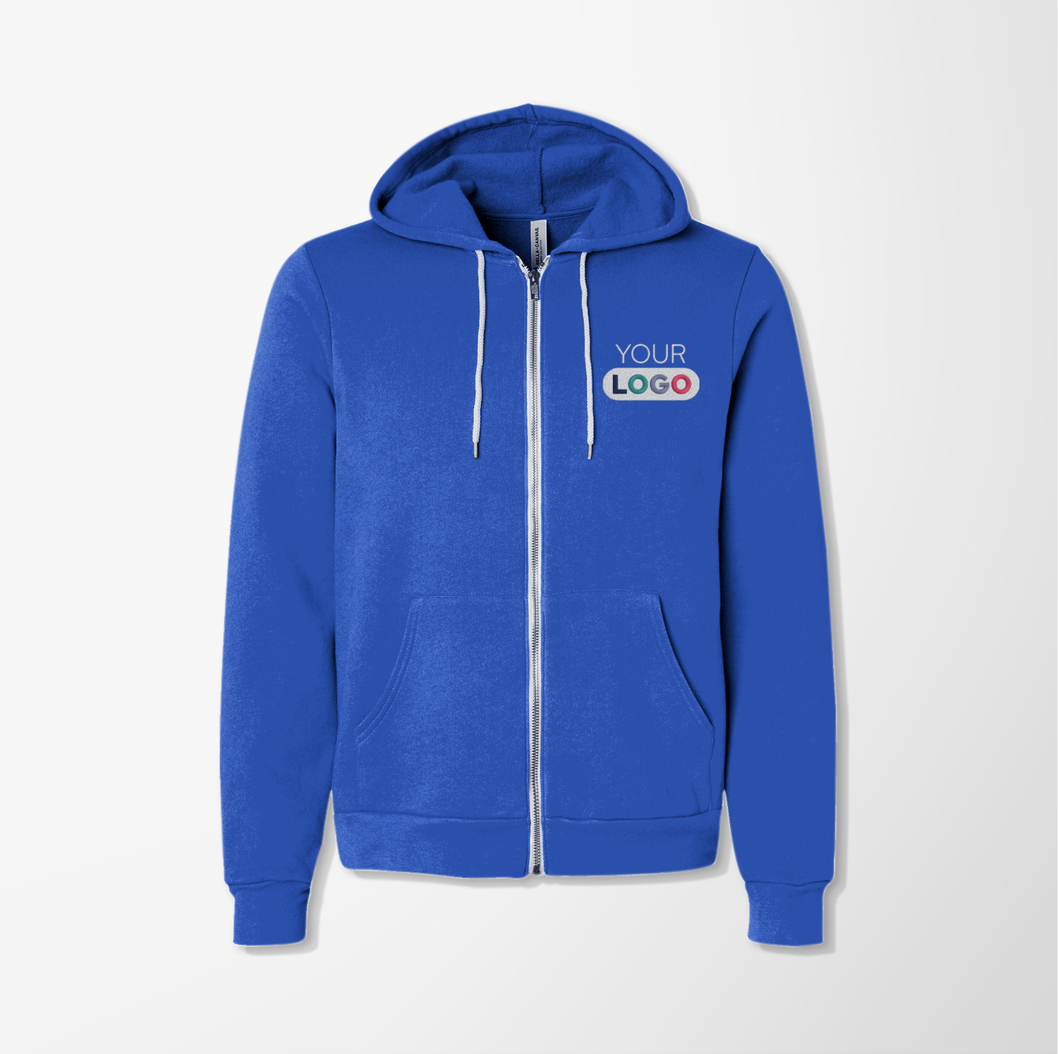 Custom Unisex FullZip Hooded Sweatshirt