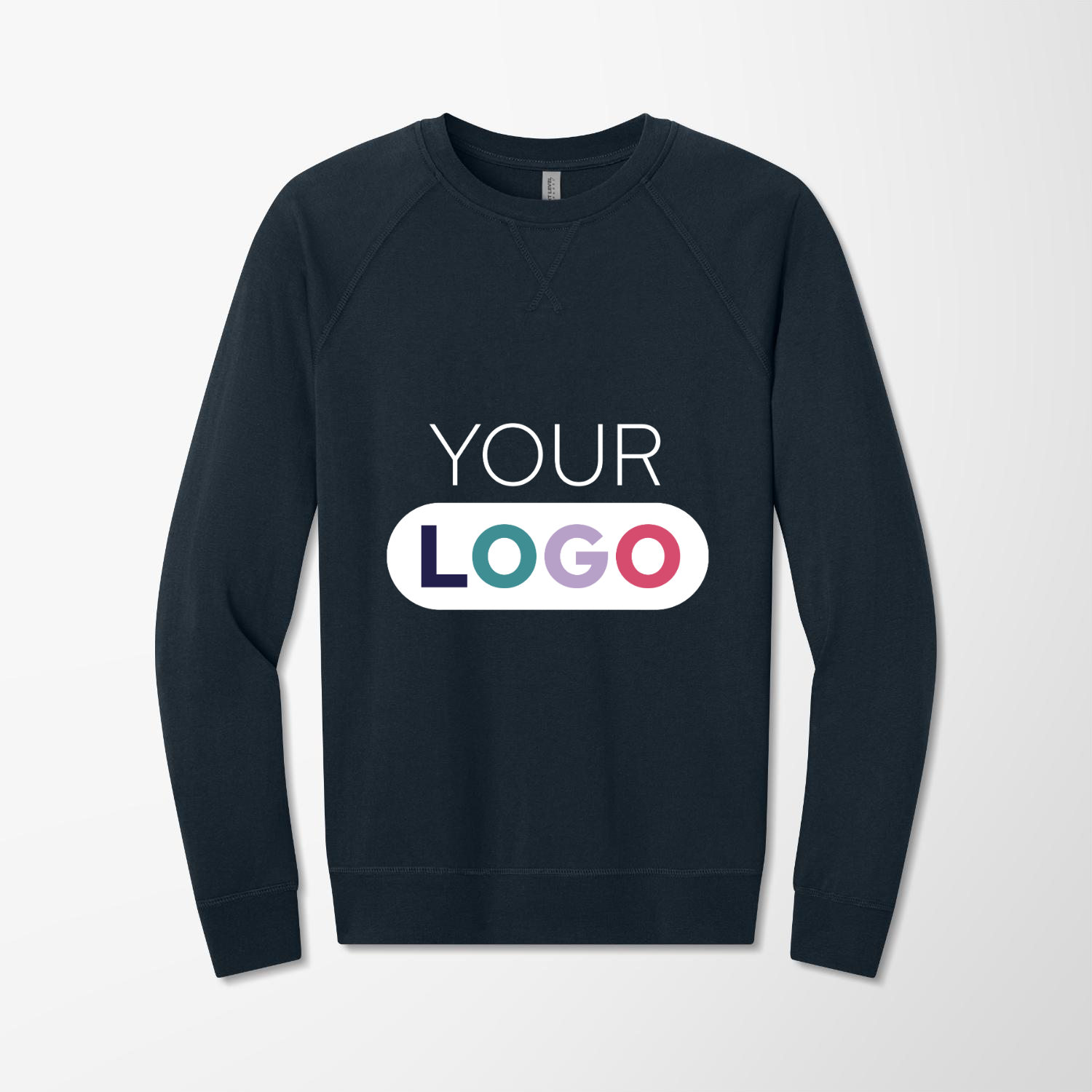 Custom Next Level Apparel® Adult Raglan Laguna Crewneck | Pens.com