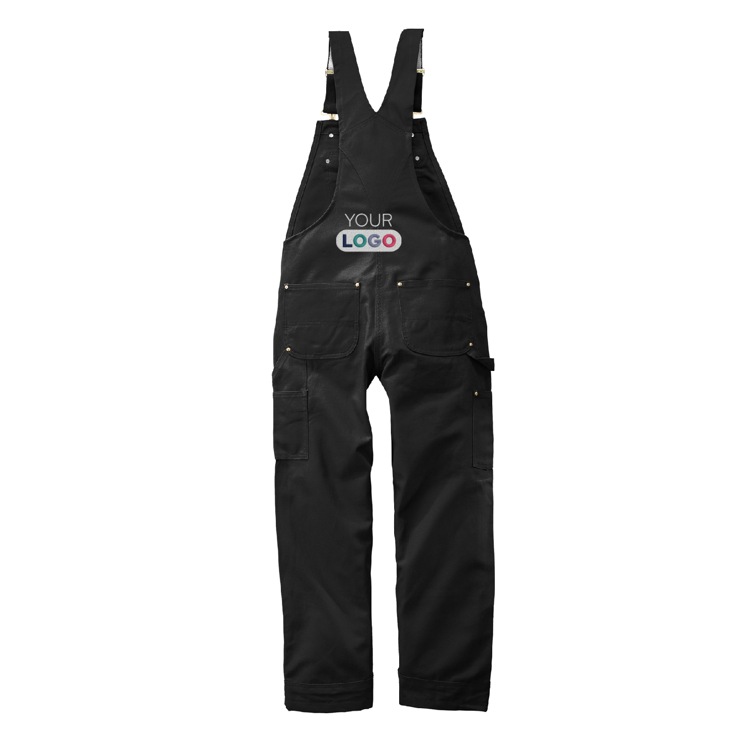 Custom Carhartt® Duck Unlined Bib Overalls | Pens.com