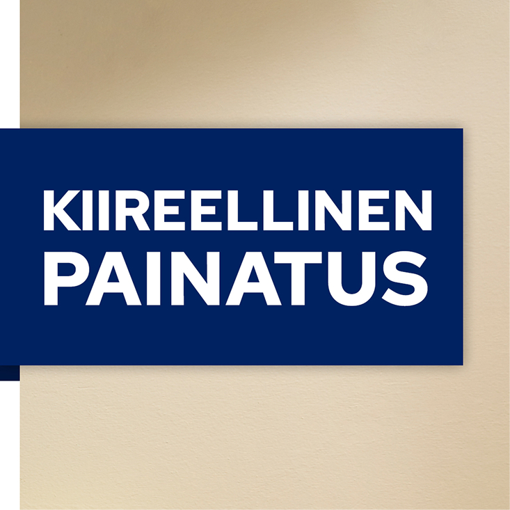KIIREELLINEN PAINATUS