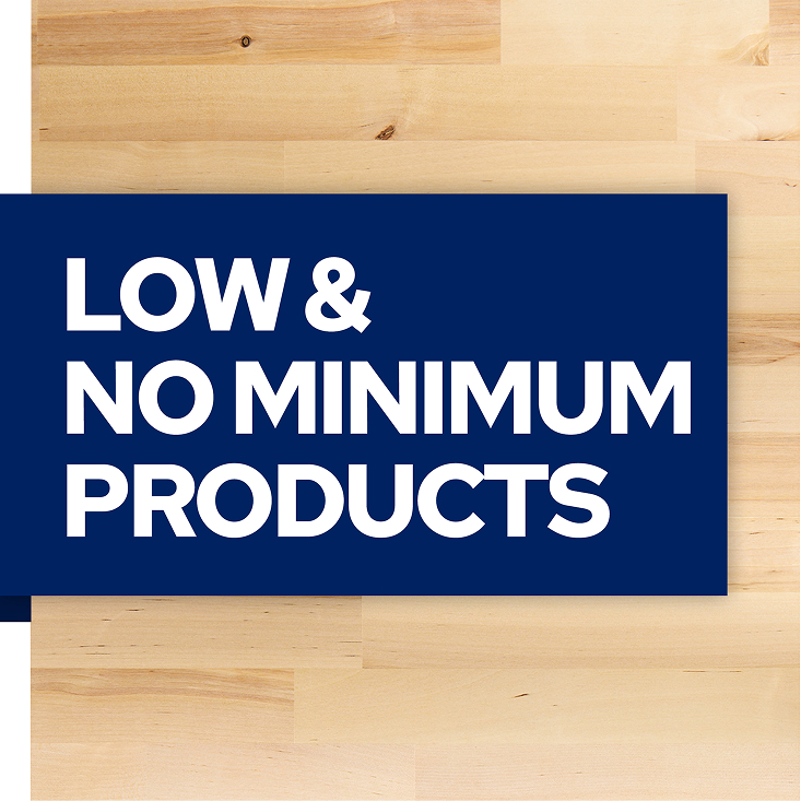Low Minimum Promotional Products