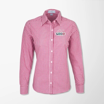 Vantage Women's Easy-Care Gingham Shirt