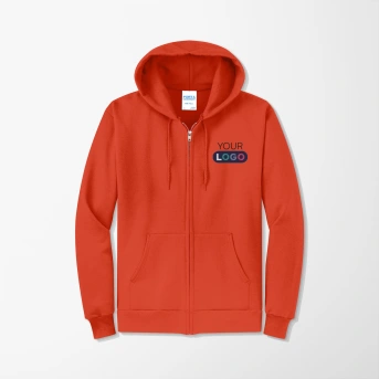 Port & Company® Core Fleece Full-Zip Hooded Sweatshirt