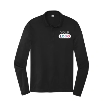 Sport-Tek ® Posi-UV® Pro Long Sleeve Polo