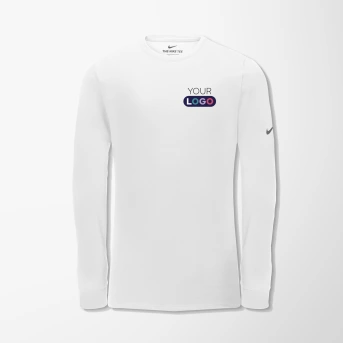 Nike Dri-FIT Cotton/Poly Long Sleeve Tee