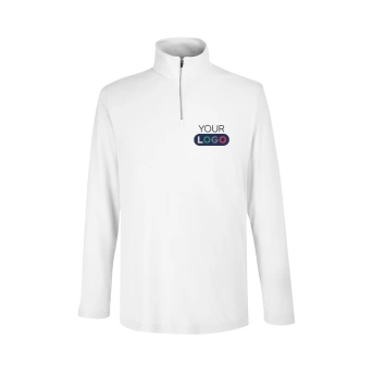 Core 365™ Men's ChromaSoft™ Pique Fusion Quarter-Zip Sweatshirt