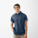 Vantage Men's Short-Sleeve Denim Hudson Shirt