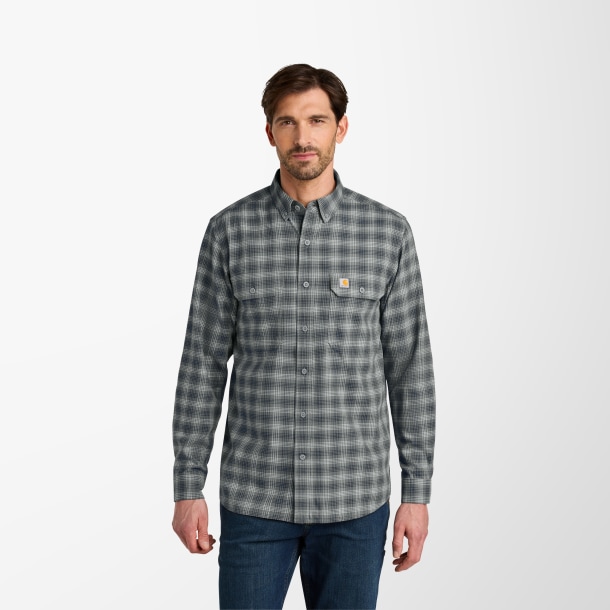 Carhartt® Rugged Flex® Plaid Long Sleeve Shirt