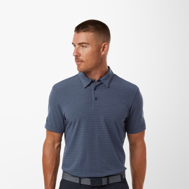 adidas® Men's Printed Polo