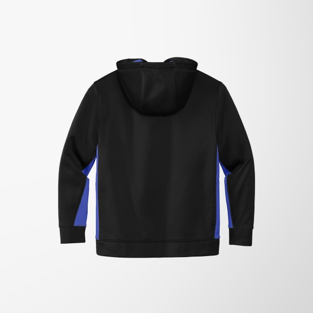 Sport-Tek® Youth Colorblock Fleece Sport-Wick® Hoodie