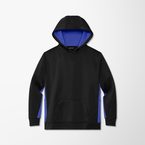 Sport-Tek® Youth Colorblock Fleece Sport-Wick® Hoodie