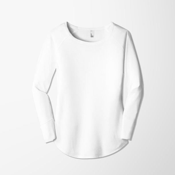 District® Women’s Long-Sleeve Perfect Tri® Tunic T-Shirt