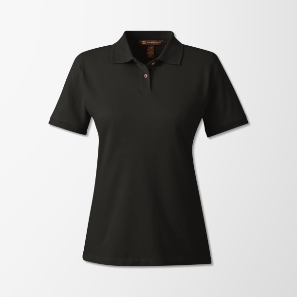 Harriton Women's Cotton Pique Polo