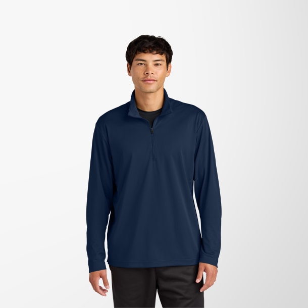 Sport-Tek® Men's Quarter-Zip Micropique Sport-Wick® Pullover