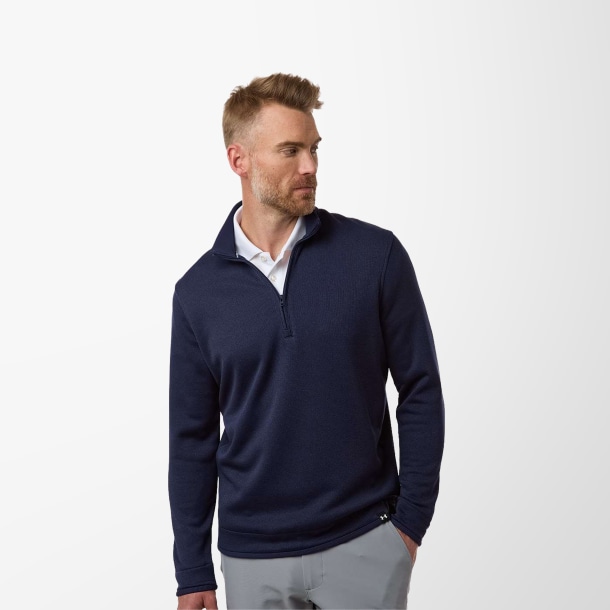 Under Armour® Men's Quarter-Zip Fleece Storm Pullover