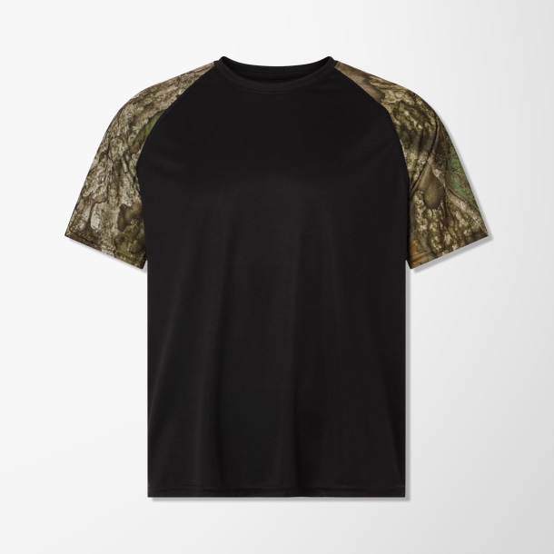 Realtree® Adult Colorblock Performance T-Shirt