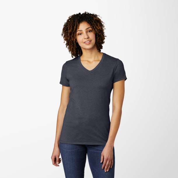 Allmade® Women’s Triblend V-Neck T-Shirt