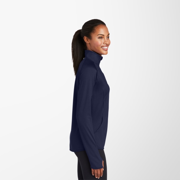Sport-Tek® Women's Quarter-Zip Sport-Wick® Pullover