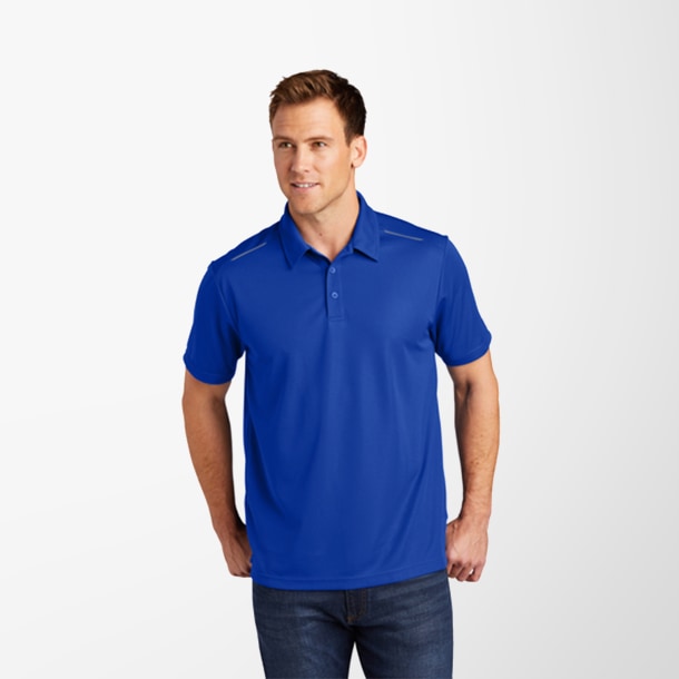 Port Authority® Pinpoint Mesh Polo