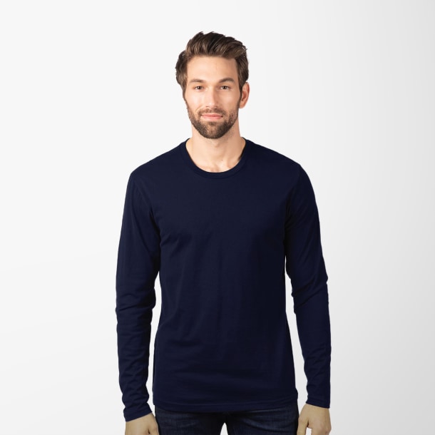 Next Level Men's Long-Sleeve Cotton T-Shirt