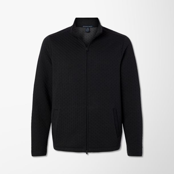Devon & Jones Men's Textured Berkley Jacket