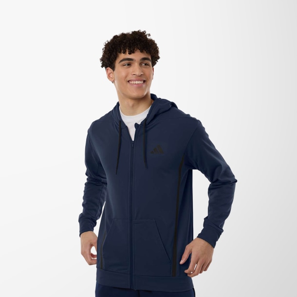 adidas® Men's Full-Zip Game & Go Hoodie