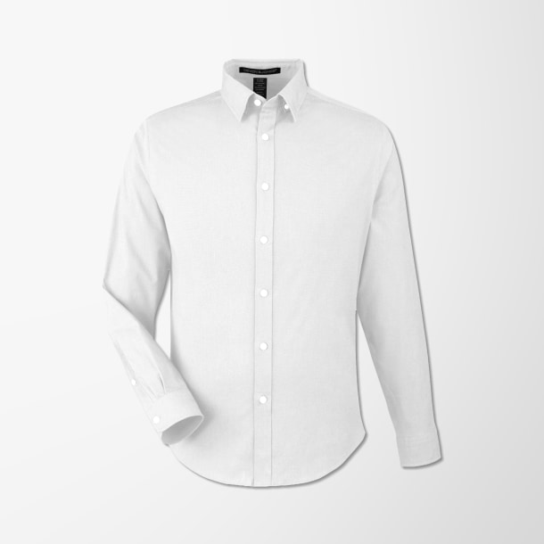 Devon & Jones Men's Poplin CrownLux Performance® Dress Shirt