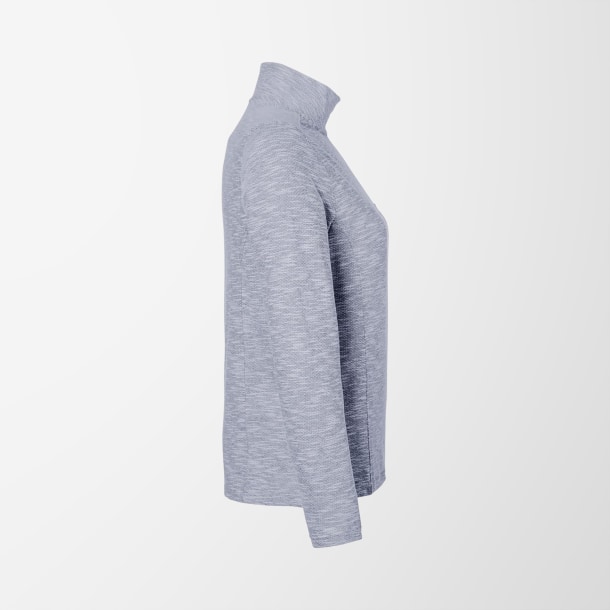 North End Women's Quarter-Zip Jacquard Eclipse Pullover