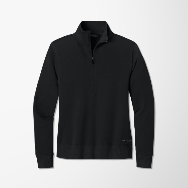 TravisMathew Women's Quarter-Zip Ocean Villa Pullover