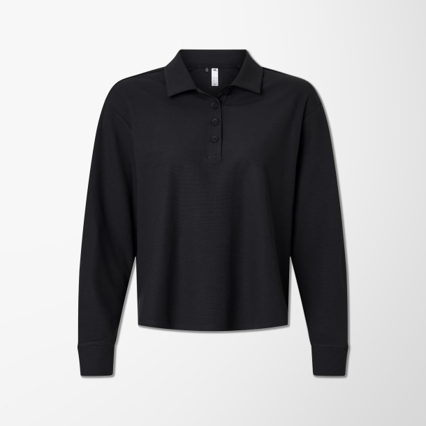 adidas® Women's Long-Sleeve Beyond Polo