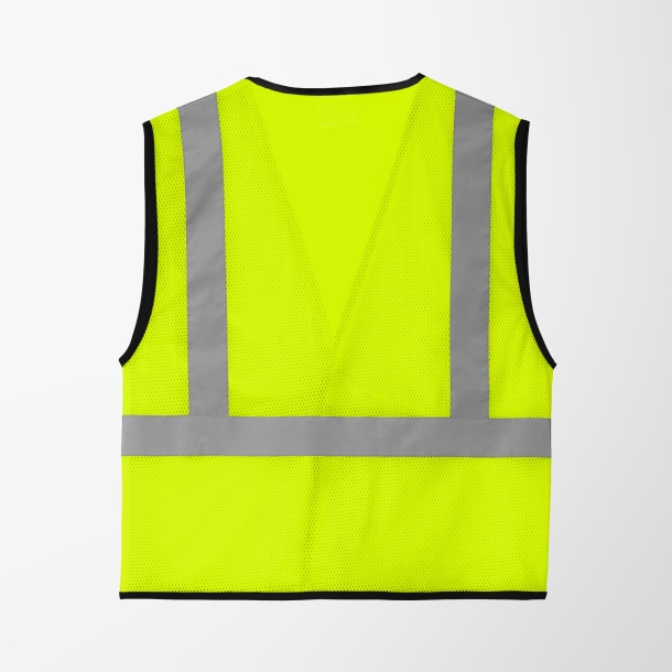 CornerStone® Adult Mesh ANSI 107 Class 2 Economy Vest
