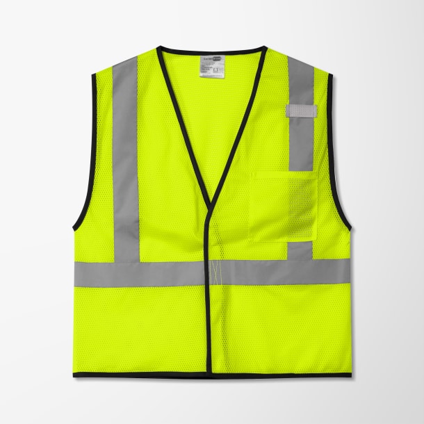 CornerStone® Adult Mesh ANSI 107 Class 2 Economy Vest