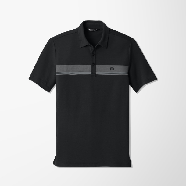 TravisMathew Men's Striped Glenview Polo