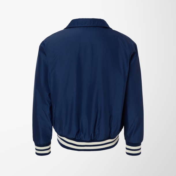 Shaka Wear Adult Collared Varsity Jacket