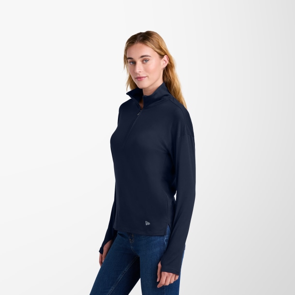 New Era® Women's Half-Zip Power Pullover