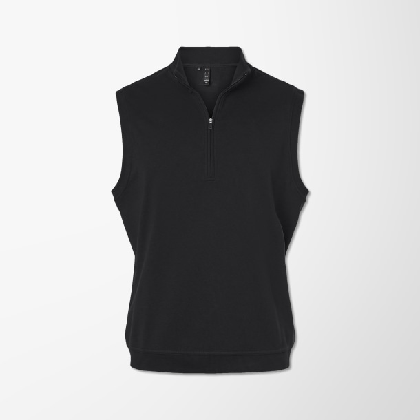 adidas® Men's Quarter-Zip Club Vest