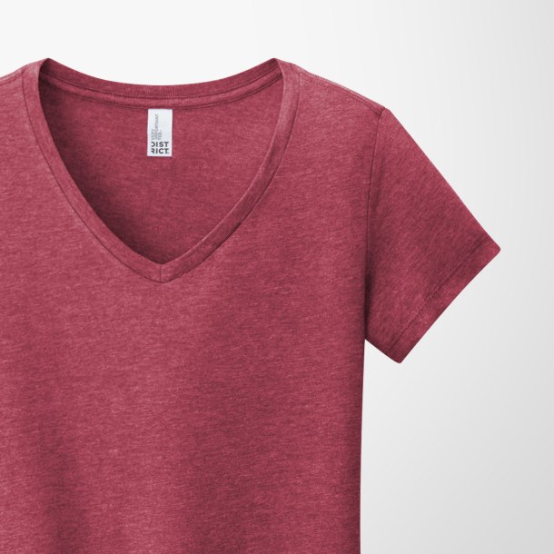 District  Women's Very Important Tee  V Neck