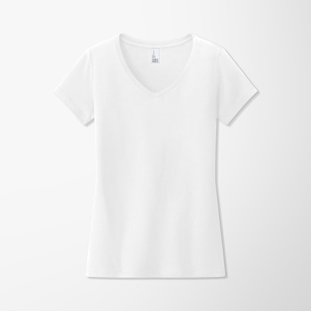 District  Women's Very Important Tee  V Neck