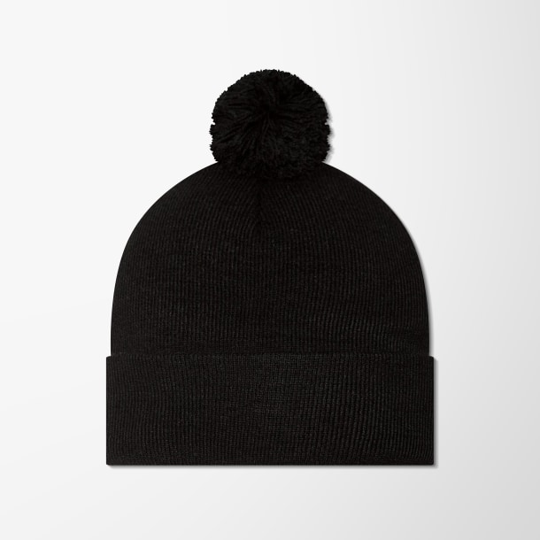 Sportsman Cuffed Beanie with Pom-Pom
