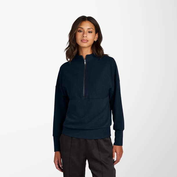 Mercer+Mettle® Women's Quarter-Zip Textured Pullover