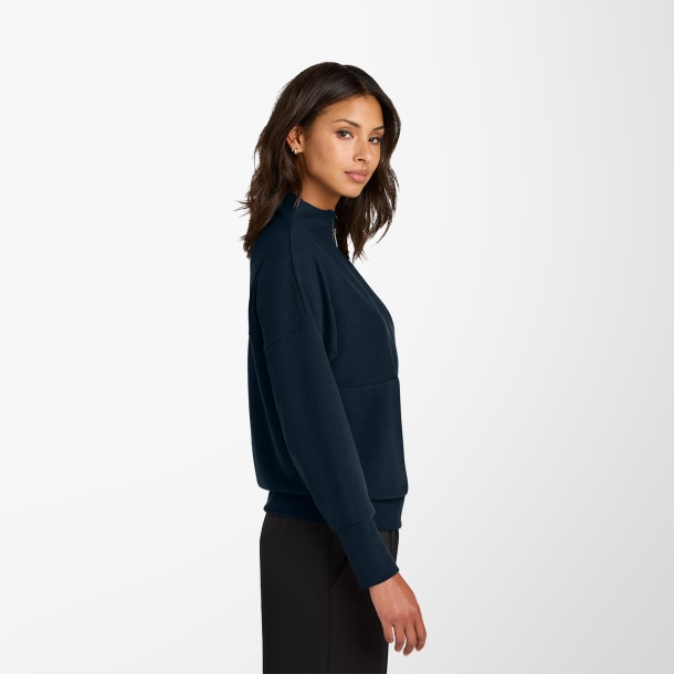 Mercer+Mettle® Women's Quarter-Zip Textured Pullover
