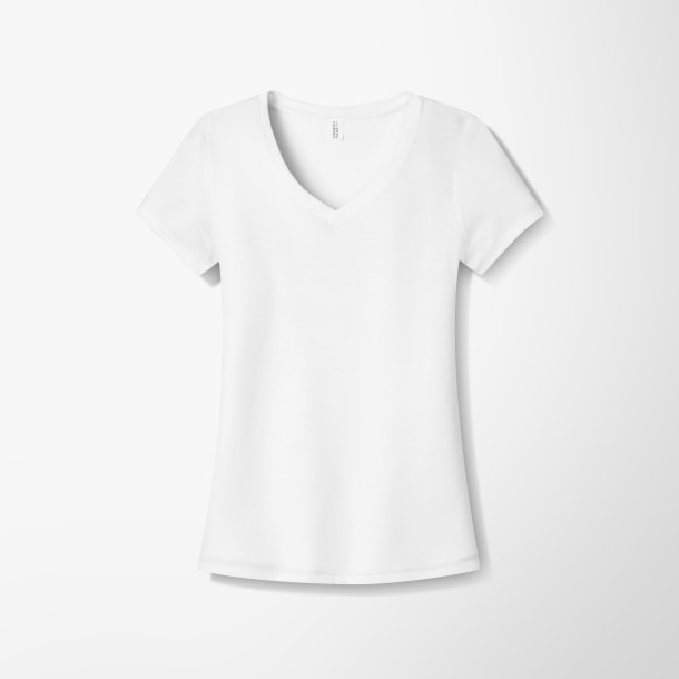 District® Women's V-Neck Perfect Tri® T-Shirt