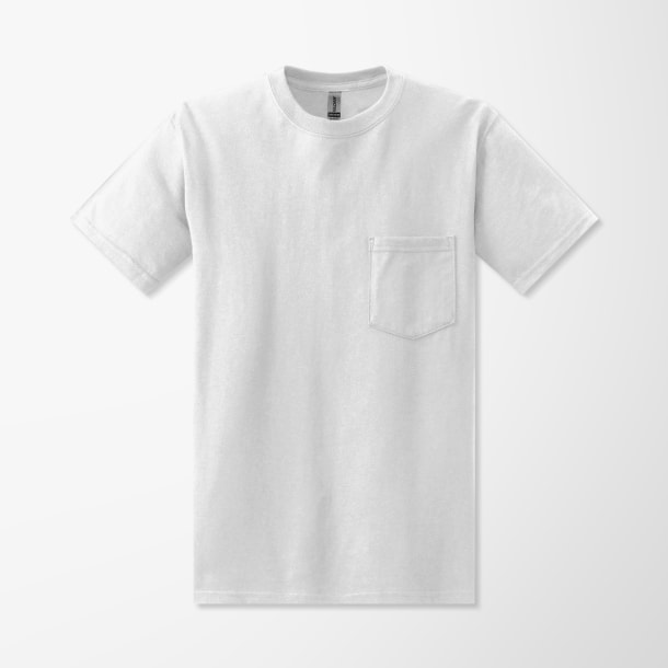 Gildan® Adult Ultra Cotton® T-Shirt with Pocket