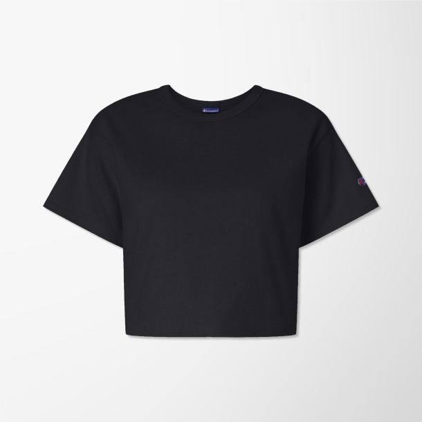 Champion® Women's Cropped Jersey Heritage T-Shirt