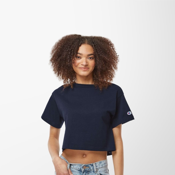 Champion® Women's Cropped Jersey Heritage T-Shirt