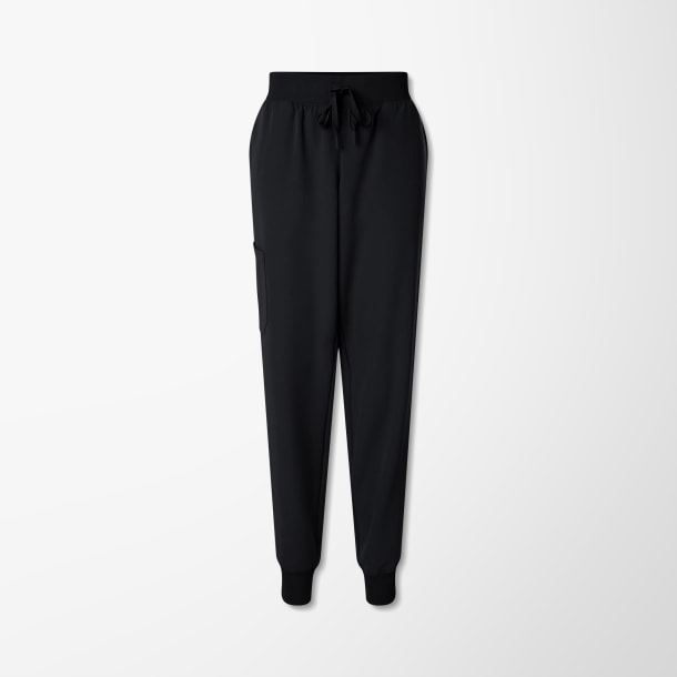 Jaanuu Women's Knit-Waist Scrub Silex Joggers